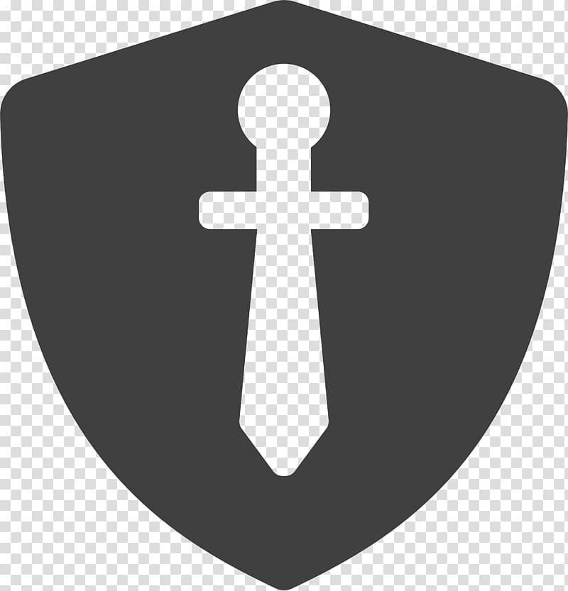 Shield Sword Weapon Icon, Blue Shield transparent background PNG clipart