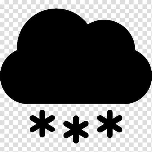 Computer Icons Rain and snow mixed Cloud Snowflake, snow transparent background PNG clipart