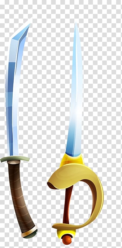 Weapon Cartoon Sword, Weapons weapons transparent background PNG clipart