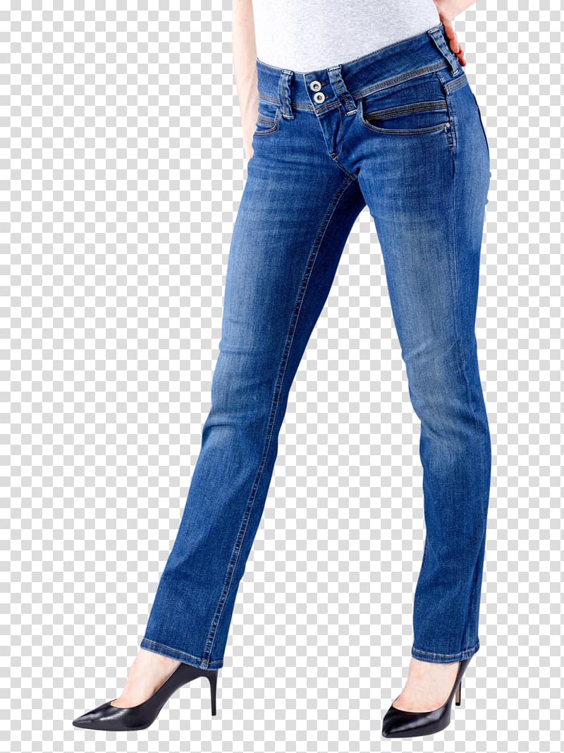 Salsa Jeans Denim Slim-fit pants Clothing, short legs transparent ...