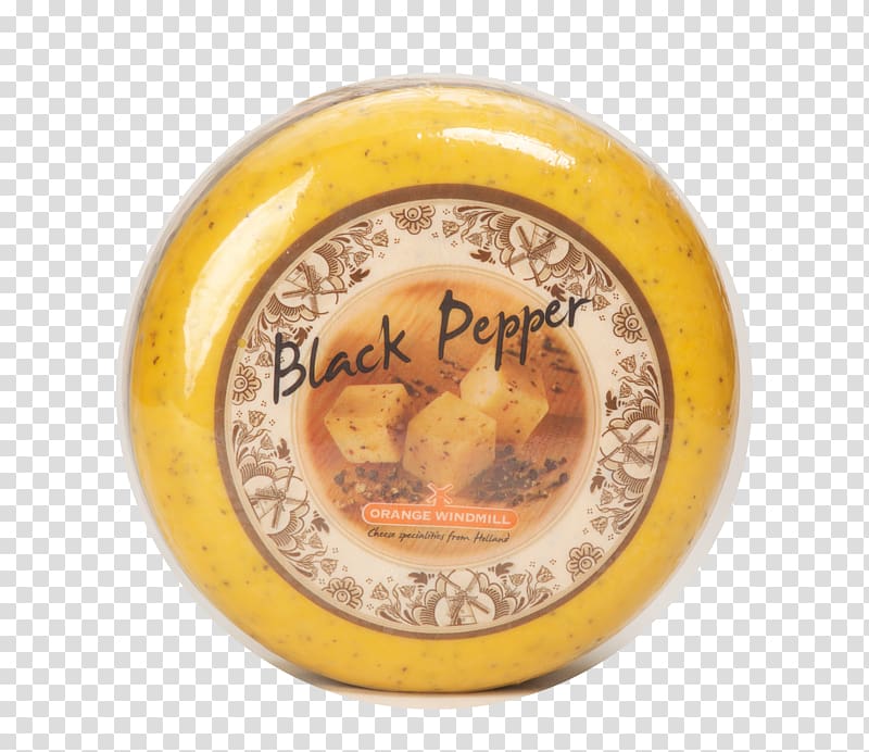 Gouda, South Holland Gouda cheese Black pepper Plate, cheese transparent background PNG clipart