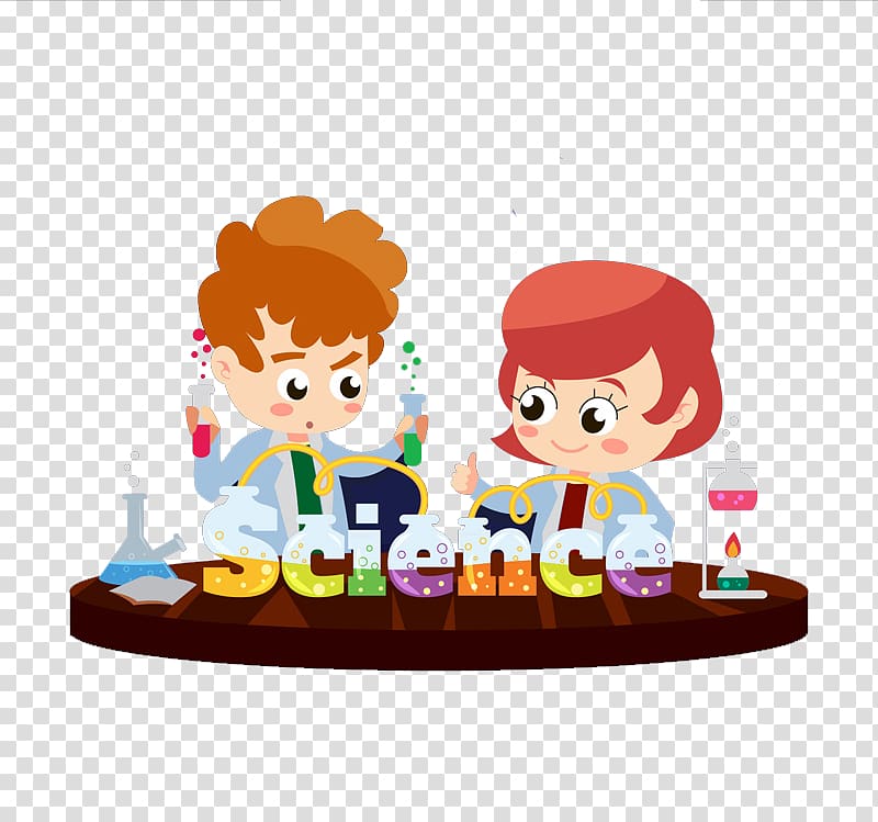 Experiment Science Euclidean , Do experiment with the child transparent background PNG clipart