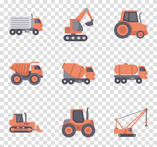 Computer Icons Forklift Heavy Machinery , construction machinery transparent background PNG clipart