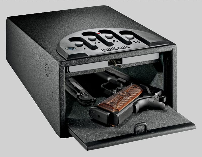 Gun safe Security Pistol Firearm, safe transparent background PNG clipart