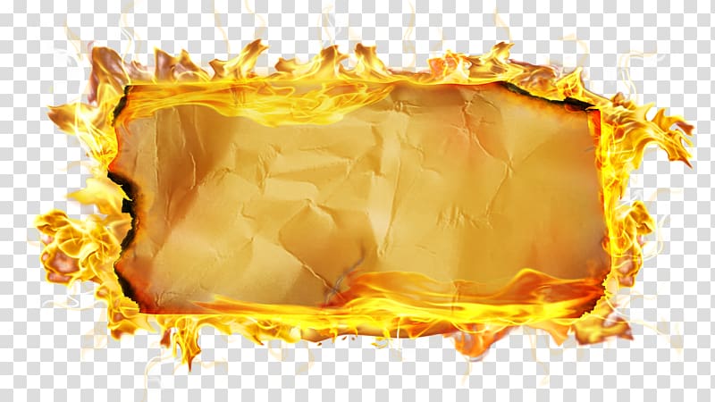 Flame Fire Combustion Ash, Creative flame Kraft transparent background PNG clipart