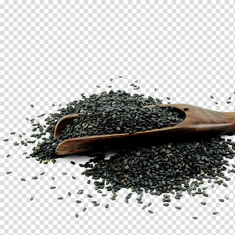 black sesame seeds transparent background PNG clipart