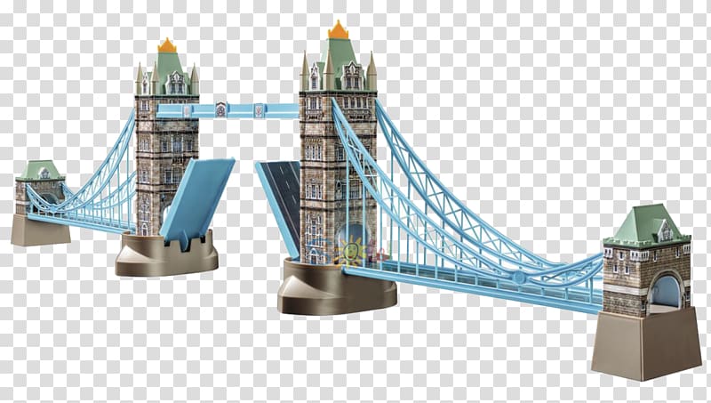 Tower Bridge Jigsaw Puzzles Puzz 3D Eiffel Tower, bridge transparent background PNG clipart