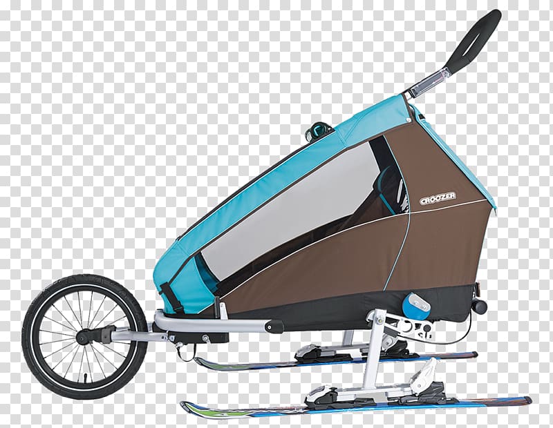 Skiing Bicycle Trailers Cycling, ski in kind transparent background PNG clipart