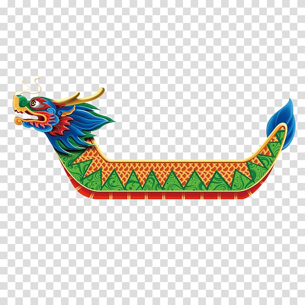 Zongzi Bateau-dragon Dragon Boat Festival, Dragon Boat transparent background PNG clipart