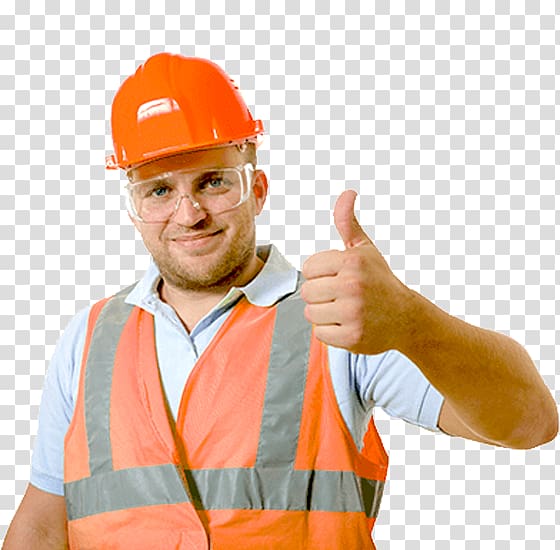 Hard Hats Laborer Behavior-based safety Construction Foreman Construction worker, engineer transparent background PNG clipart