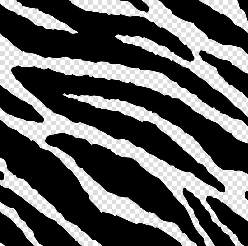Tiger Stripe Zebra Pattern, Zebra transparent background PNG clipart
