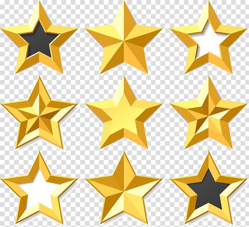 gold stars png download - 4096*4096 - Free Transparent Stars Arch
