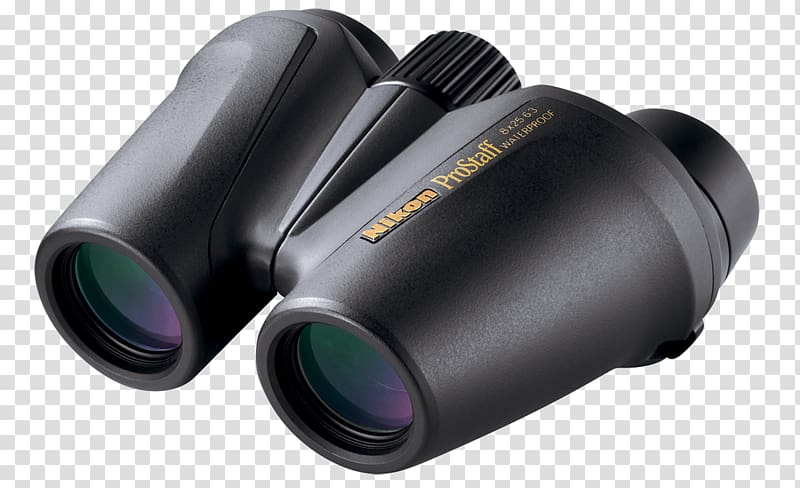 Binoculars Nikon PROSTAFF 5 8x42 Porro prism Nikon ProStaff ATB 12x25 Optics, binoculars phone transparent background PNG clipart