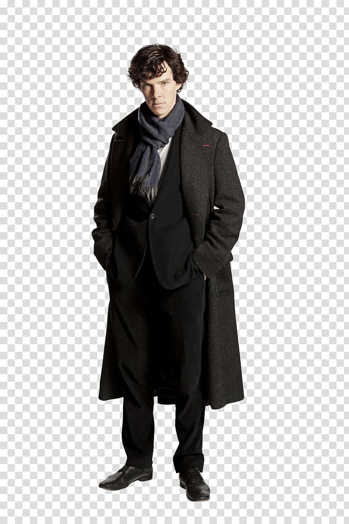 Sherlock Holmes 221B Baker Street T-shirt Coat Jacket, T-shirt transparent background PNG clipart