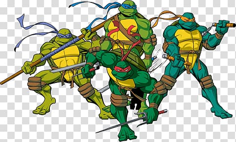 TNMT team art, Tmnt High Quality transparent background PNG clipart