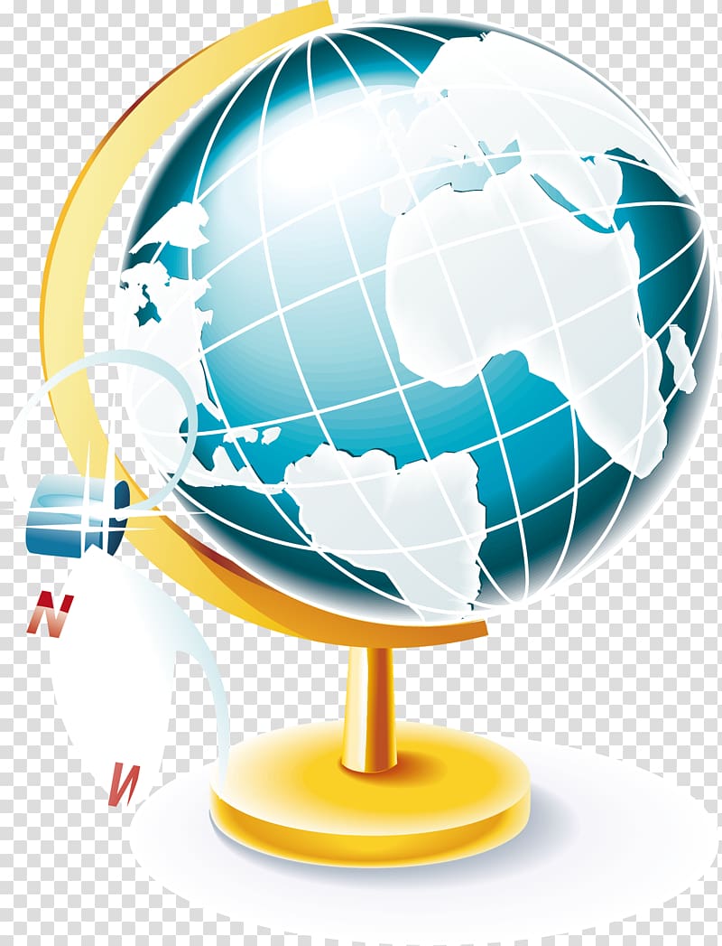 Globe Student Geography School Teacher, Map exquisite transparent background PNG clipart