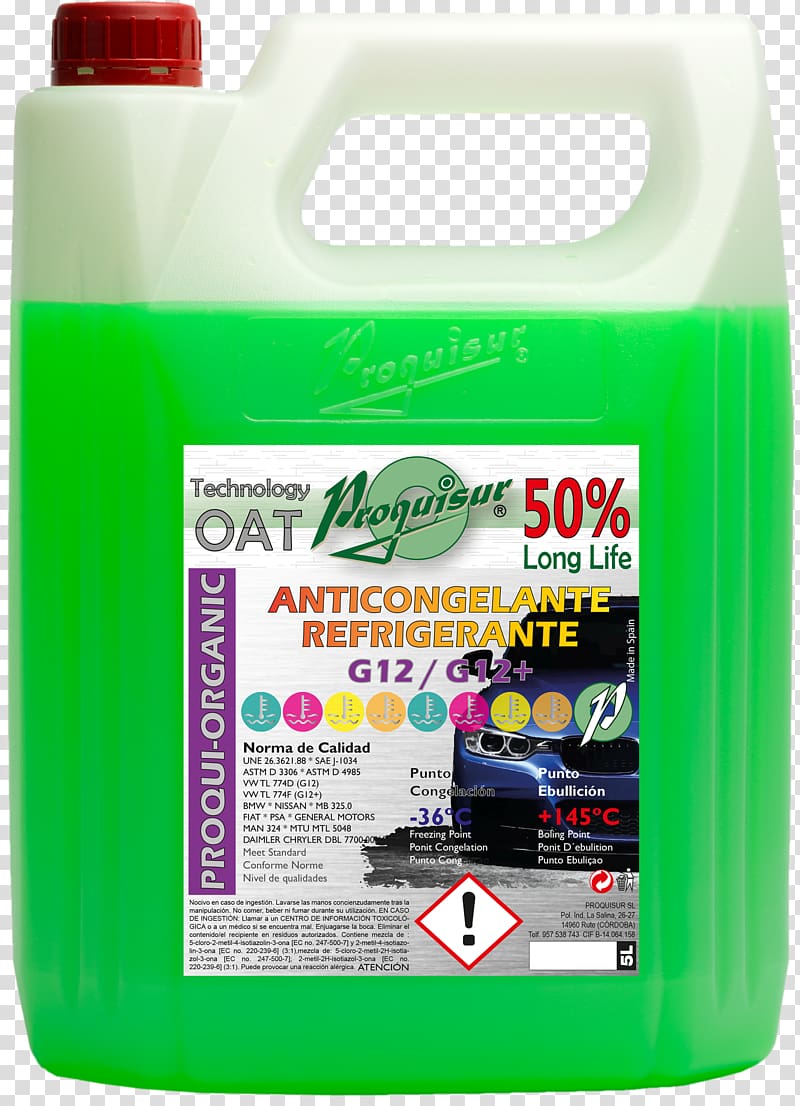 Antifreeze Car Ethylene glycol Green Refrigerant, car transparent background PNG clipart