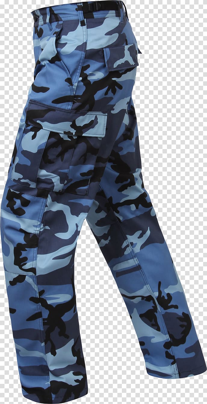 Cargo pants T-shirt Military camouflage Battle Dress Uniform, military camo transparent background PNG clipart