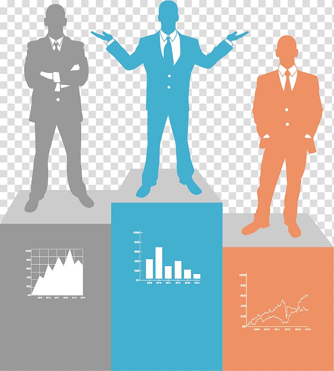 Infographic Illustration, man on the podium transparent background PNG clipart