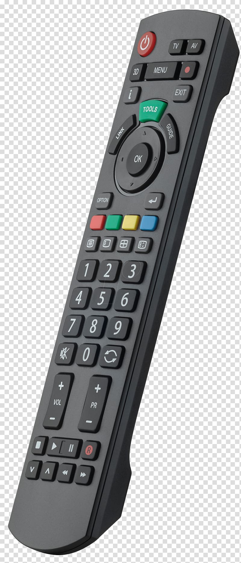 Remote Controls Television set Panasonic Philips, tv remote control transparent background PNG clipart