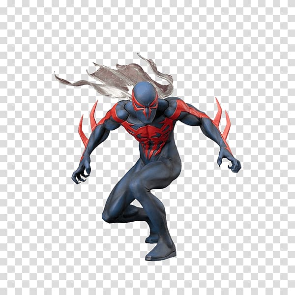 Spider-Man 2099 Action & Toy Figures Spider-Man: Shattered Dimensions Marvel NOW!, transparent background PNG clipart