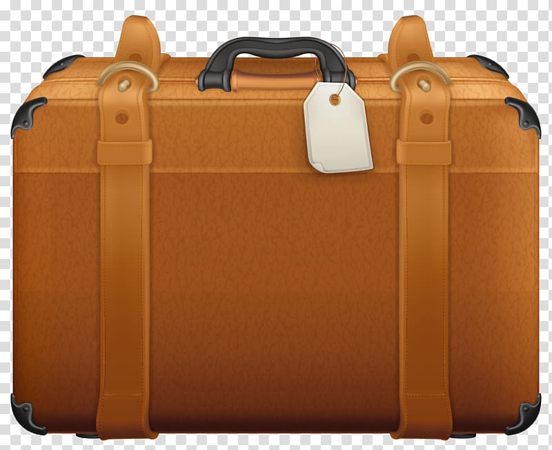 brown briefcase , Suitcase , Brown Suitcase transparent background PNG clipart