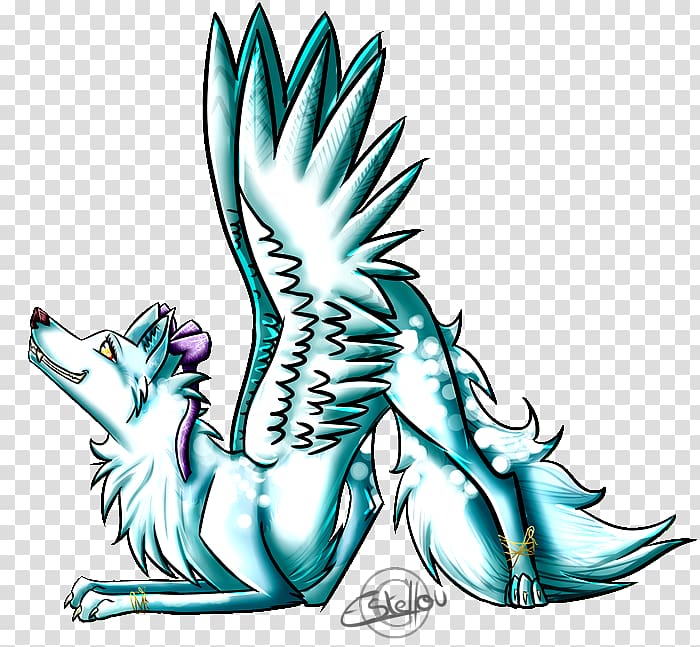 Legendary creature Feather Cartoon , feather transparent background PNG clipart