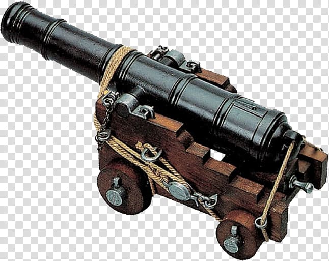 18th century Cannon Naval artillery Firearm Catapult, weapon transparent background PNG clipart