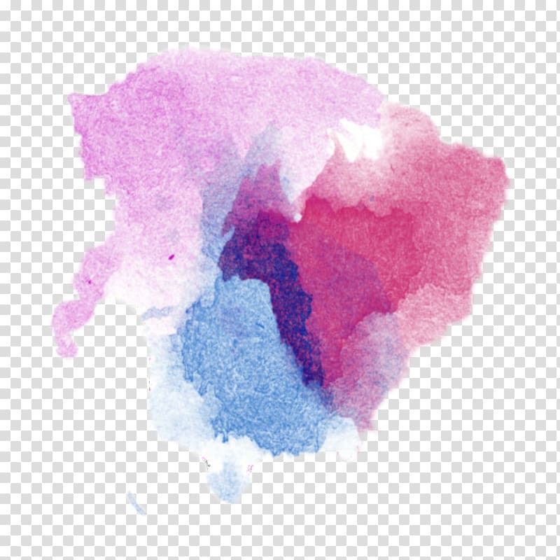 Watercolor painting Brush Texture, painting transparent background PNG clipart