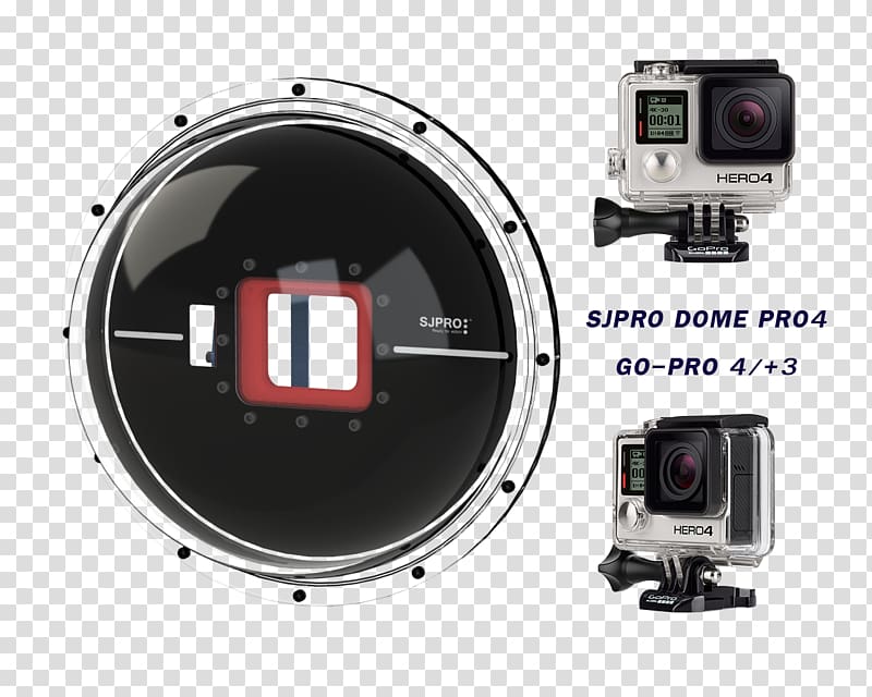 Camera lens GoPro HERO4 Silver Edition GoPro HERO4 Black Edition, camera lens transparent background PNG clipart