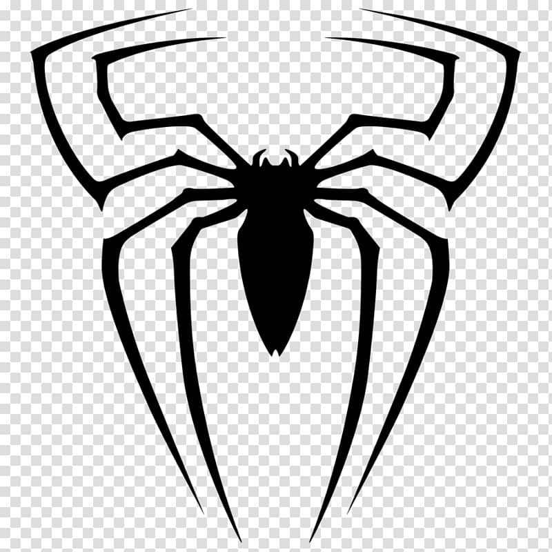 Spider-Man logo, Spider-Man Venom Logo Superhero , Spider-Man transparent  background PNG clipart | HiClipart