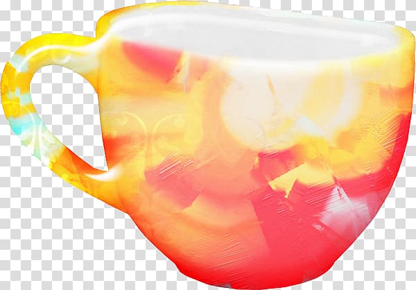 Coffee cup Mug, Stained glass transparent background PNG clipart