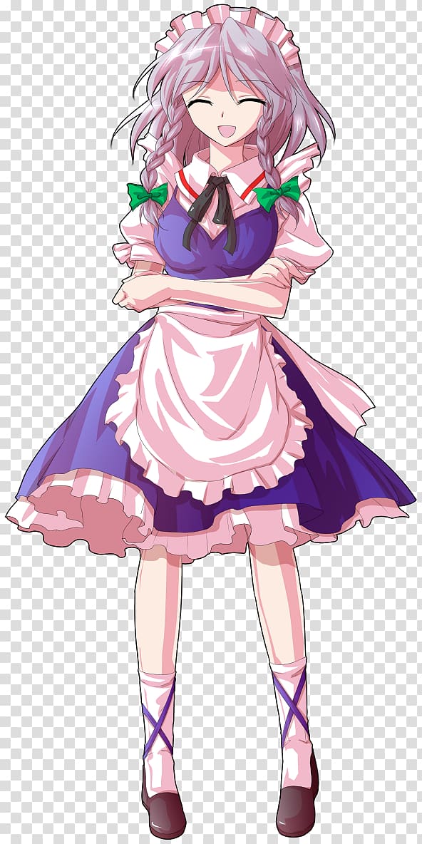 The Embodiment of Scarlet Devil Sakuya Izayoi Scarlet Weather Rhapsody Cosplay Character, MANHUNT 2 Beta transparent background PNG clipart