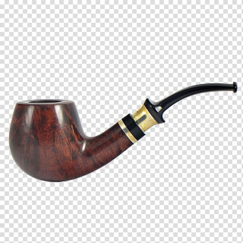 Tobacco pipe, design transparent background PNG clipart