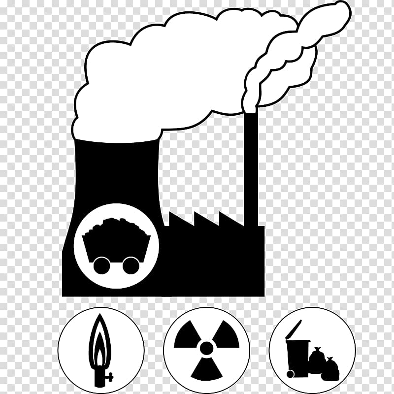 Nuclear power plant Power station Fossil fuel , coal transparent background PNG clipart