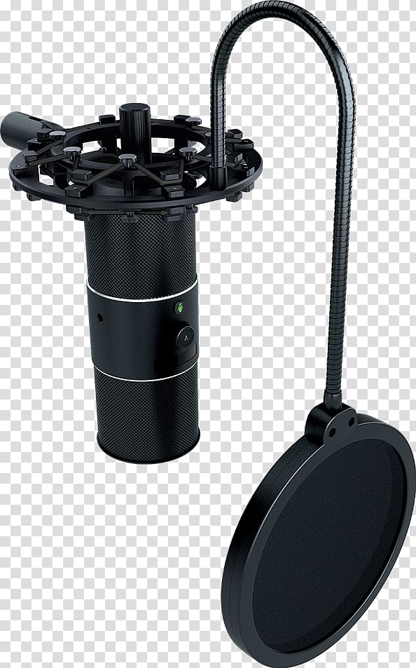 Microphone Razer Seiren Recording studio USB Sound, audio studio microphone transparent background PNG clipart
