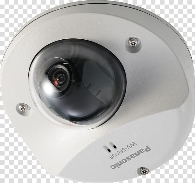 Panasonic WV-SF Dome Network Camera IP camera Closed-circuit television, Camera transparent background PNG clipart