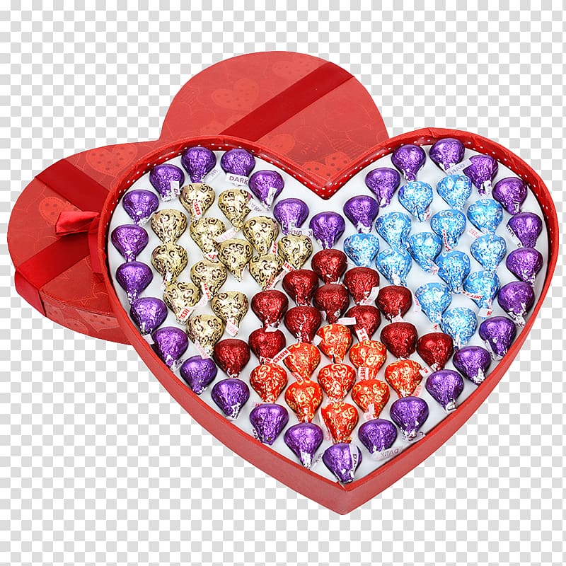 Heart The Hershey Company Food Gift, Heart-shaped chocolate liqueur transparent background PNG clipart