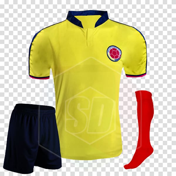 2018 World Cup Colombia national football team T-shirt 2014 FIFA World Cup Argentina national football team, UNIFORME transparent background PNG clipart