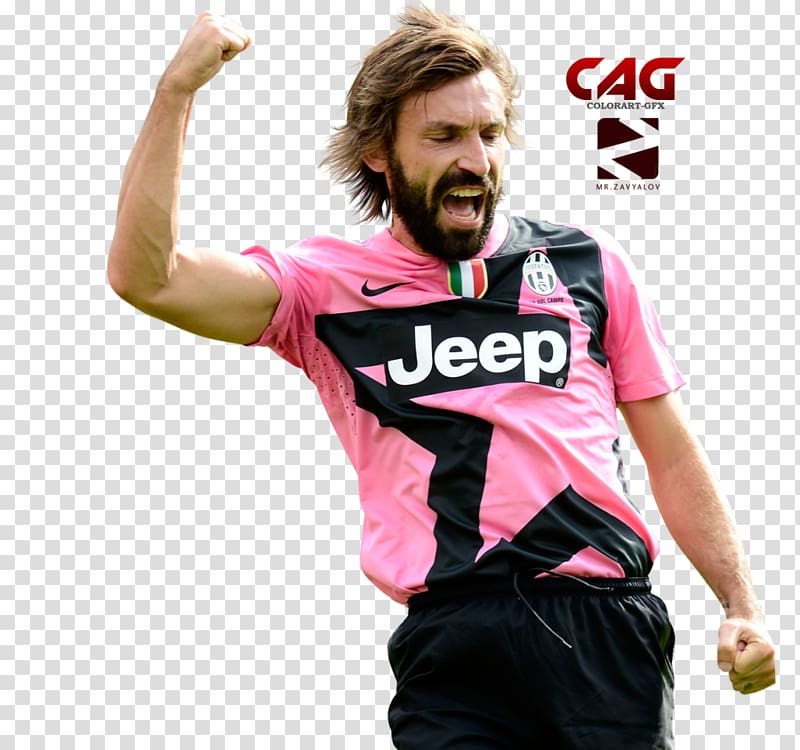 Andrea Pirlo Juventus F.C. Jersey Serie A UEFA Euro 2012, football transparent background PNG clipart