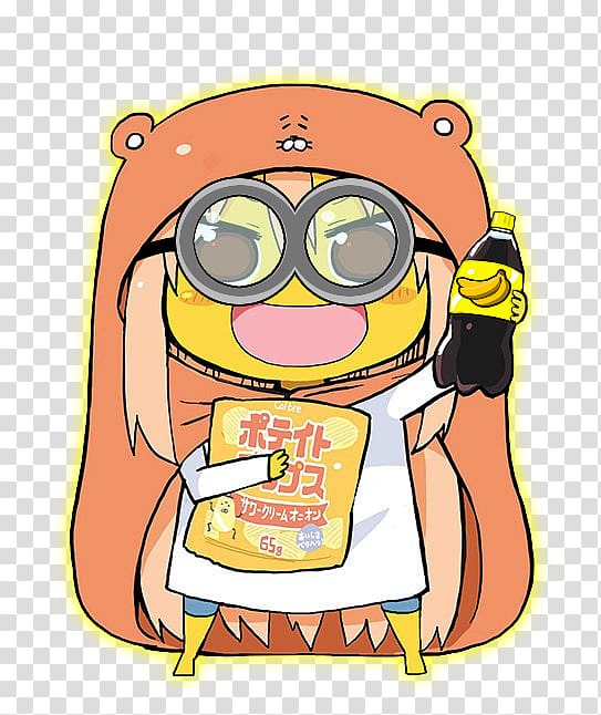 Himouto! Umaru-chan Chibi Anime T-shirt Umaru Doma, Chibi transparent background PNG clipart
