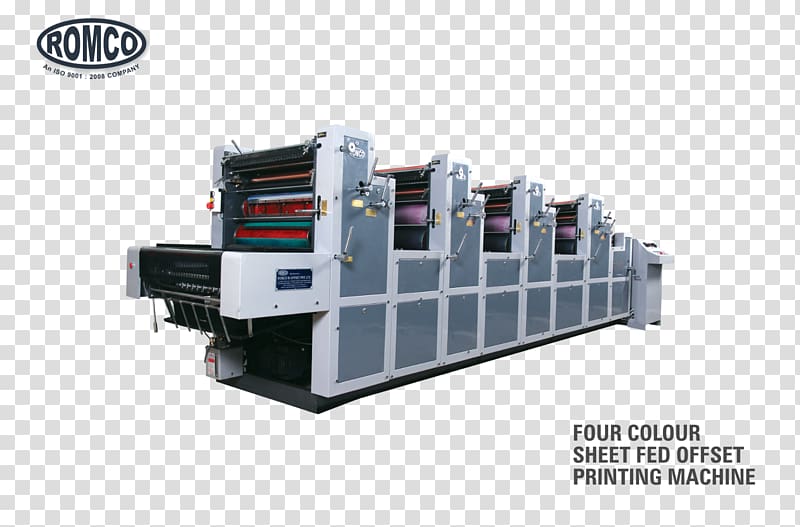 Machine Paper ROMCO M OFFSET PVT. LTD Offset printing, Business transparent background PNG clipart
