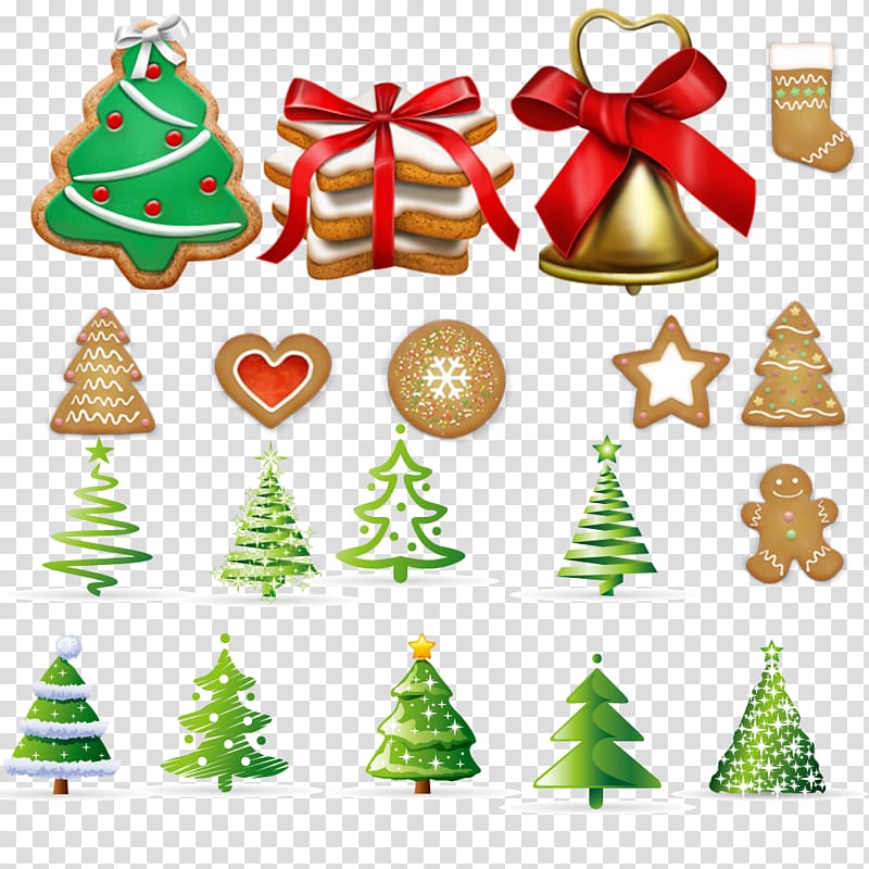 Christmas tree Christmas ornament Cookie, Christmas trees and Christmas cookies transparent background PNG clipart
