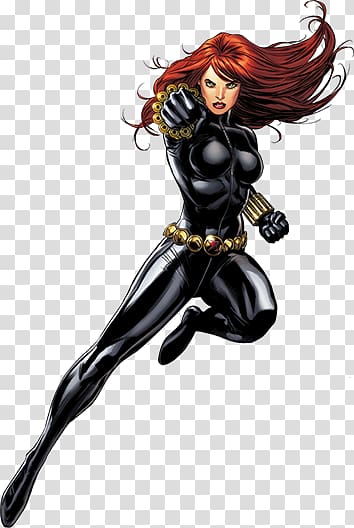 Black Widow Wanda Maximoff Captain America Marvel Comics, Black Widow transparent background PNG clipart