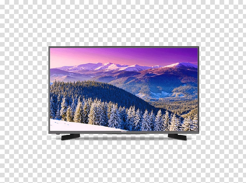 LED-backlit LCD Hisense High-definition television Smart TV, 3d tv transparent background PNG clipart