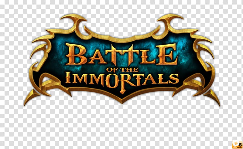 Logo Battle of the Immortals Font Game Brand, boi transparent background PNG clipart
