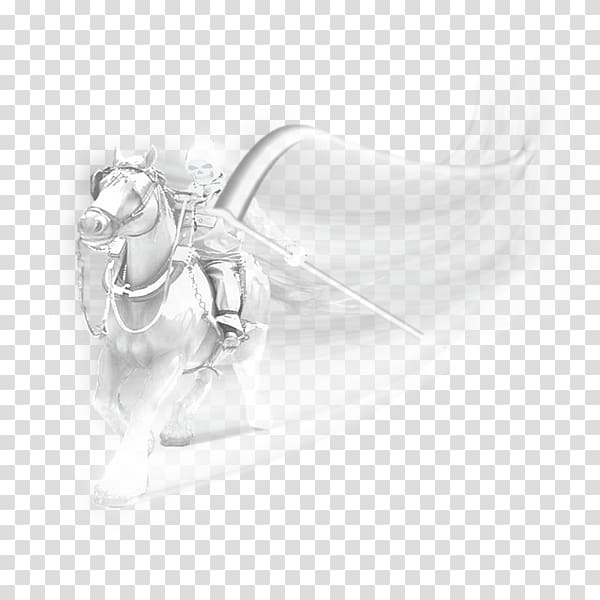 Death Wedding invitation Horse Silver, halloween boundary transparent background PNG clipart