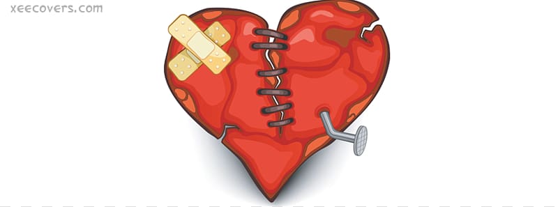 Broken heart Computer Icons , Cracked Heart transparent background PNG clipart