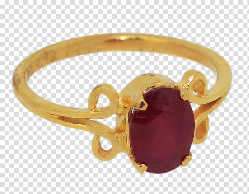 Ruby Ring Jewellery Gemstone Gold, ruby rings transparent background PNG clipart