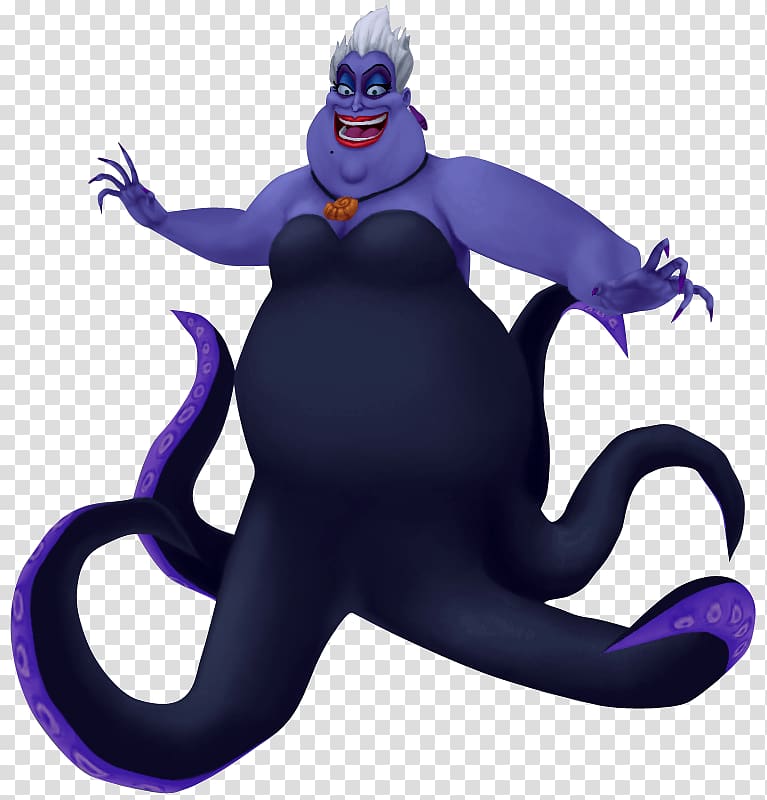 Kingdom Hearts 3D: Dream Drop Distance Kingdom Hearts: Chain of Memories Ursula Ariel, Of Ugly Witches transparent background PNG clipart